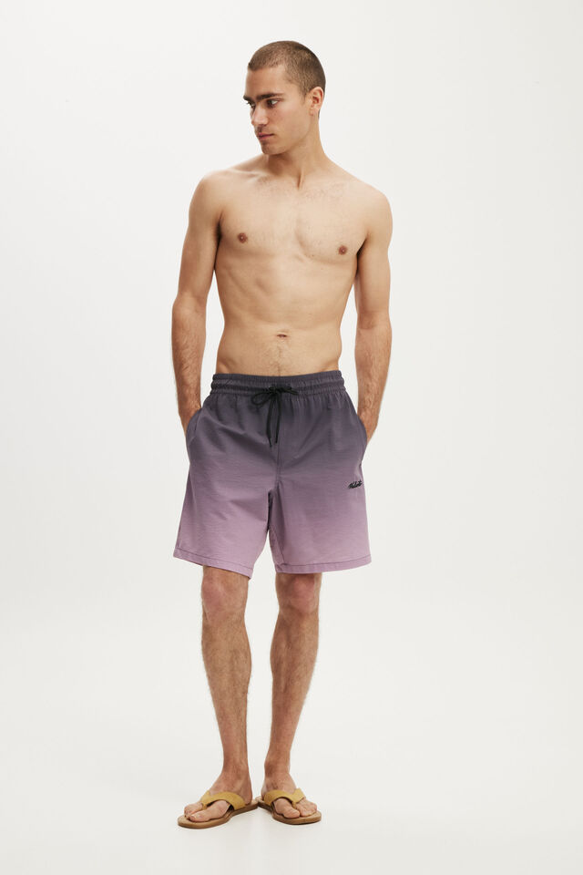 Baggy Swim Short, PINK OMBRE