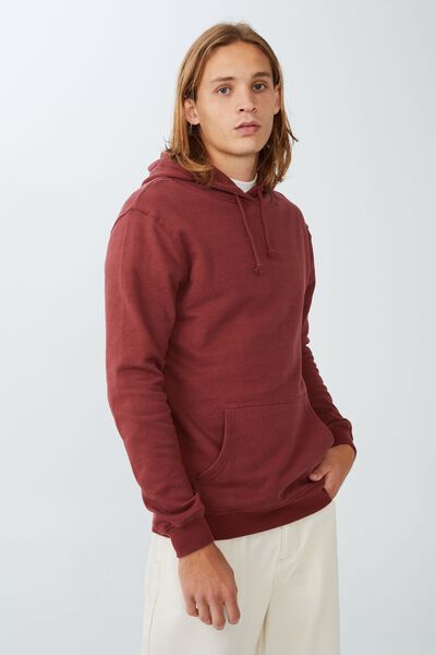 Essential Fleece Pullover, VINTAGE RED
