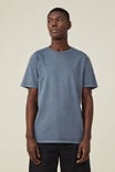 Organic Regular Fit Crew T-Shirt, DUSTY DENIM - alternate image 1