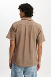 Palma Short Sleeve Shirt, TAUPE CHEVRON - alternate image 3