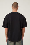 Hyperweave Scooped Hem T-Shirt, BLACK - alternate image 3