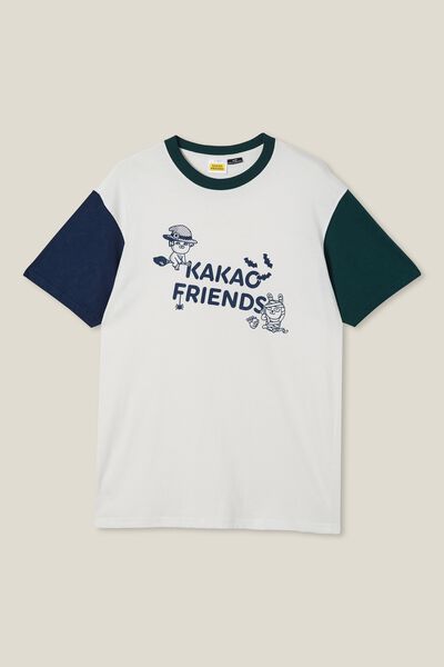 Special Edition T-Shirt, LCN KAK VINTAGE WHITE/KAKAO FRIENDS - SPOOKY