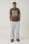 Premium Loose Fit Art T-Shirt, ASHEN BROWN/JAPER PARK - alternate image 2