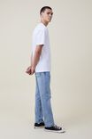 Slim Straight Jean, MID BLUE - alternate image 1