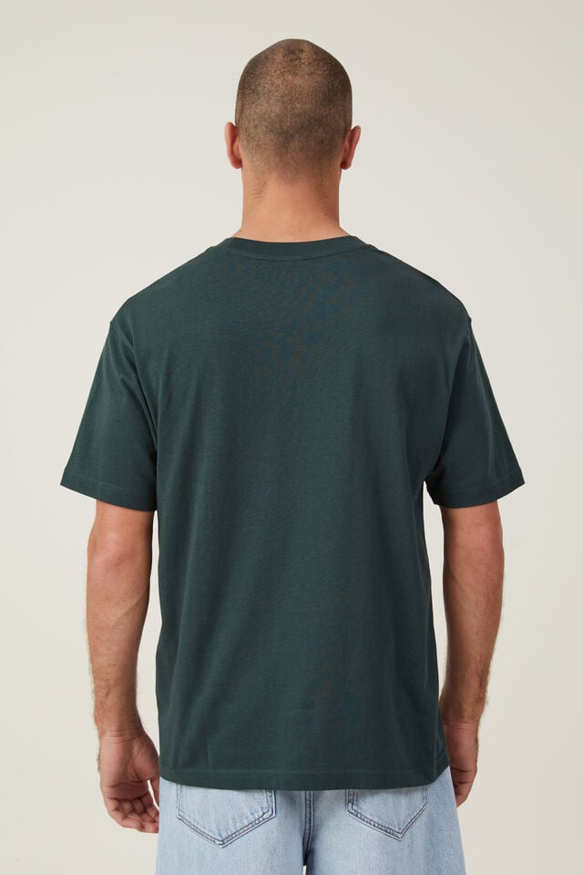 Loose Fit Art T-Shirt, PINE NEEDLE GREEN / SUSHI CIRCLE