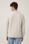 Camiseta - Jimmy Long Sleeve Polo, STONE - vista alternativa 3