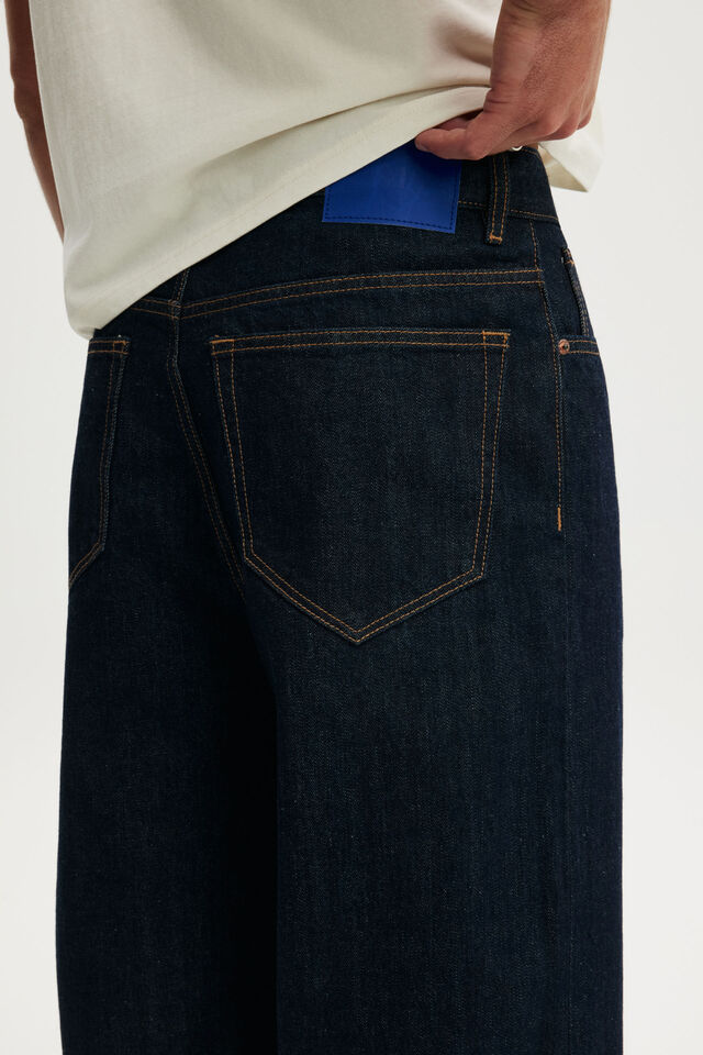 Super Baggy Jean, KAIHARA SELVEDGE RAW BLUE