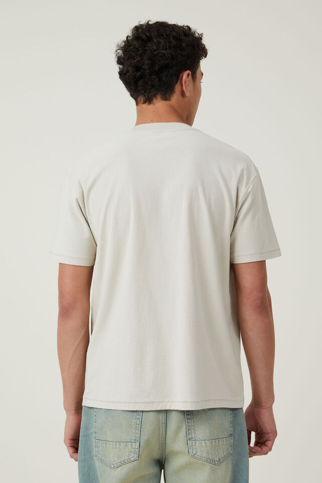 Ford Loose Fit T-Shirt, LCN FOR IVORY/BOSS 302