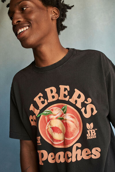 Bieber T-Shirt, LCN BRA BLACK/JUSTIN BIEBER - FARMS