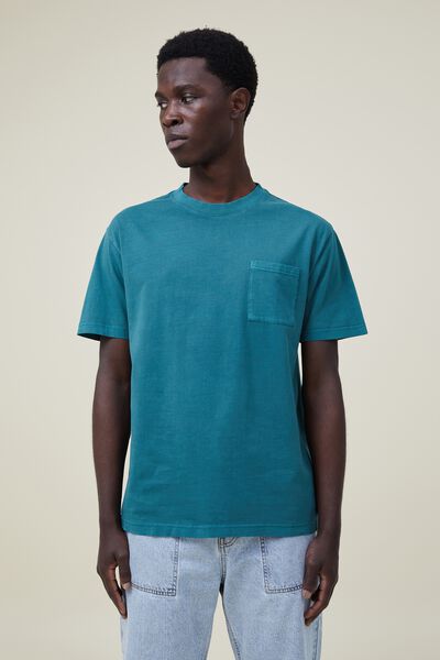 Organic Loose Fit T-Shirt, EMERALD