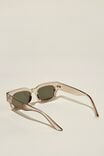 Short - The Relax Sunglasses, COLA CRYSTAL/DARK GREEN - vista alternativa 4
