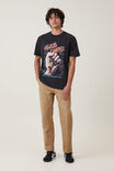 Alice Cooper Loose Fit T-Shirt, LCN GM BLACK/ALICE COOPER - RAISE YOU FIST - alternate image 2