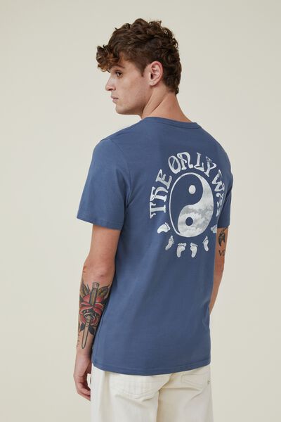 Tbar Art T-Shirt, BLUE SLATE/THE ONLY WAY