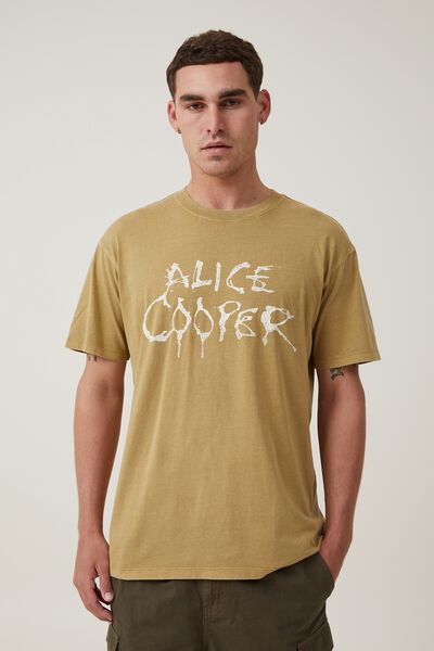 Alice Cooper Loose Fit T-Shirt, LCN GM KELP/ALICE COOPER - POISONS AMERICA