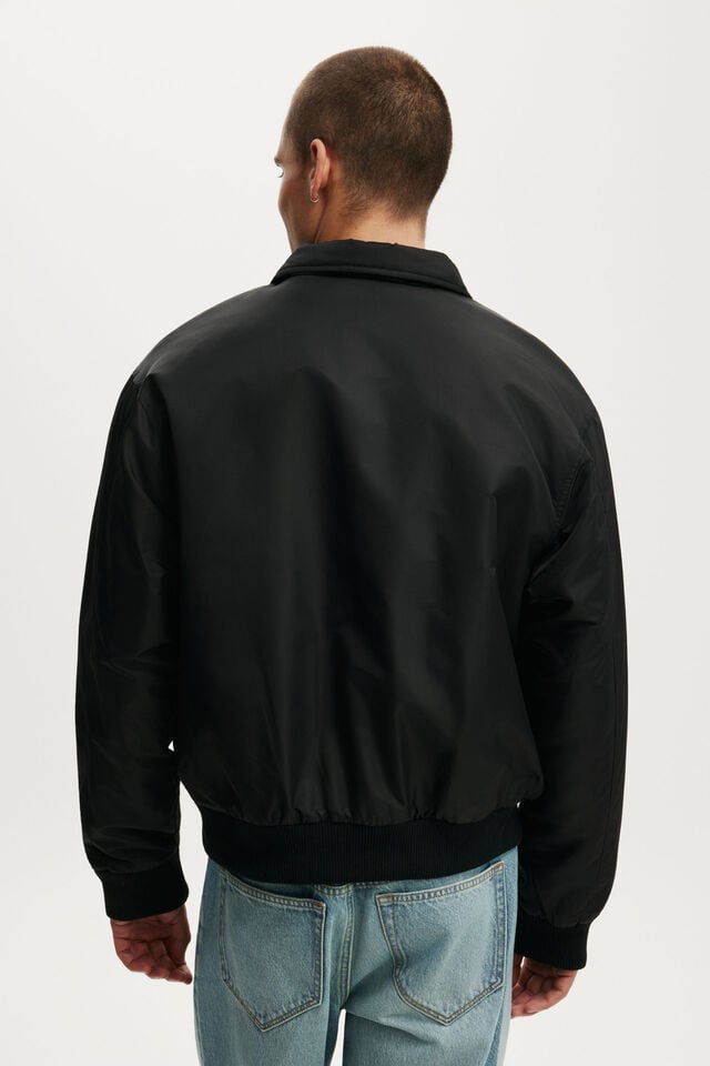 Bronx Bomber Jacket, BLACK