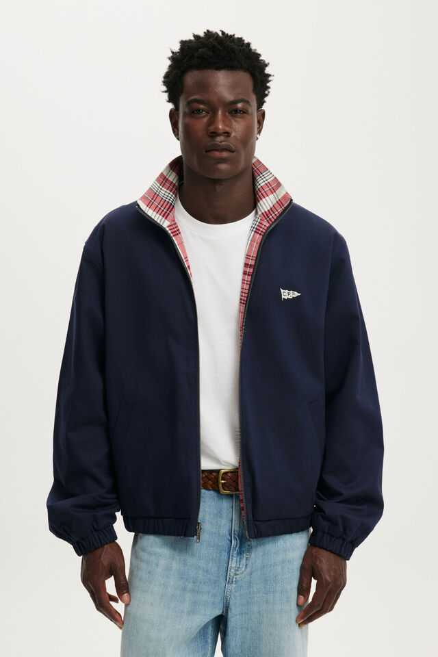 Reversible Jacket, RED CHECK