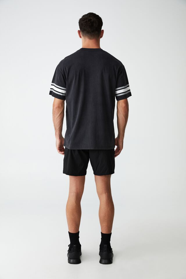 Active Collab Oversized T-Shirt, LCN NFL BLACK/NFL - RAIDERS OVERSIZED SHEILD