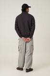 Parachute Super Baggy Pant, WASHED MILITARY KNEE PANEL - alternate image 3
