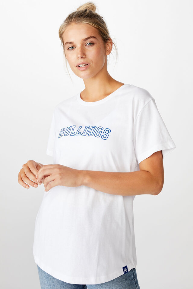 Nrl Womens Graphic T-Shirt, BULLDOGS