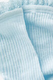 Mesh Stripe Crew Sock, CLOUD DRIFT - example image 2