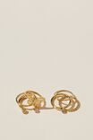 Multipack Rings, GOLD PLATED BUTTERFLY - alternate image 1