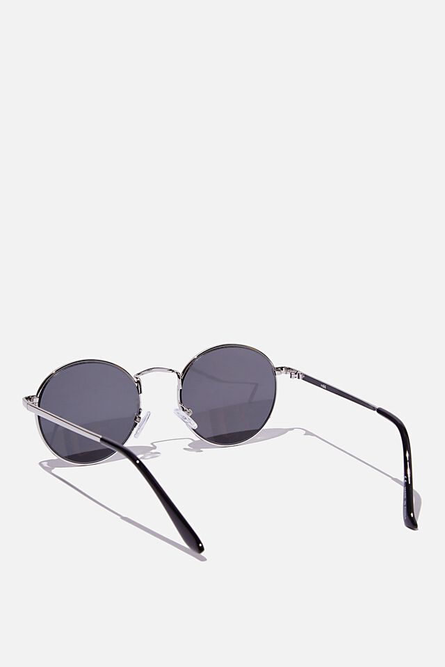 Emmi Metal Frame Sunglasses, SILVER
