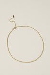 Fine Chain Necklace, GOLD PLATED SATELLITE - alternate image 1