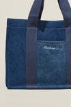 The Personalised Stand By Tote, DENIM/NAVY - alternate image 3