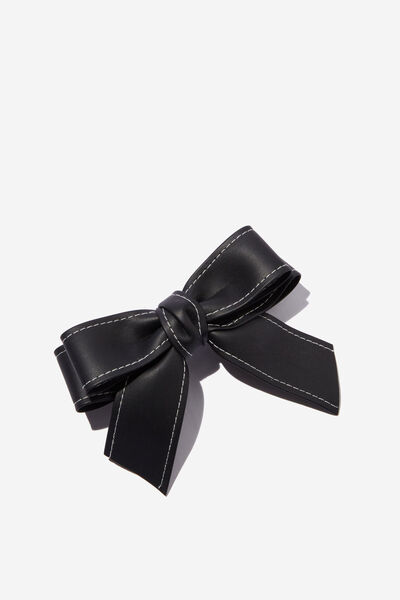 Sophie Hair Bow, BLACK