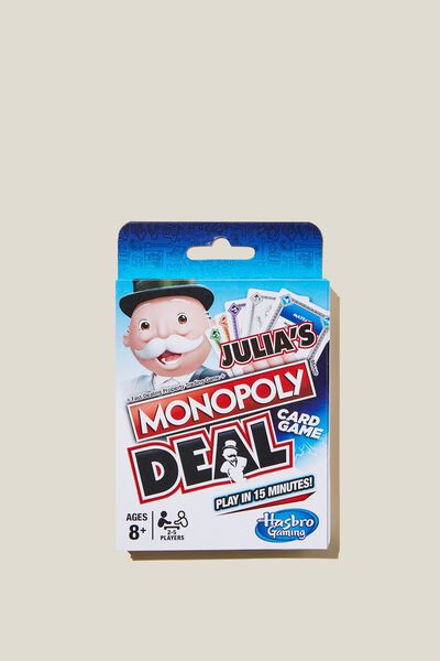 Personalised Monopoly Cards, MONOPOLY DEAL
