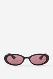 Ophelia Oval Sunglasses, SPICED COCOA - example image 1
