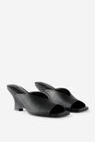 Michelle Wedge, BLACK PU - example image 4