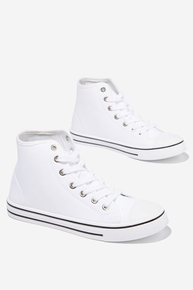 Harlow High Top, WHITE