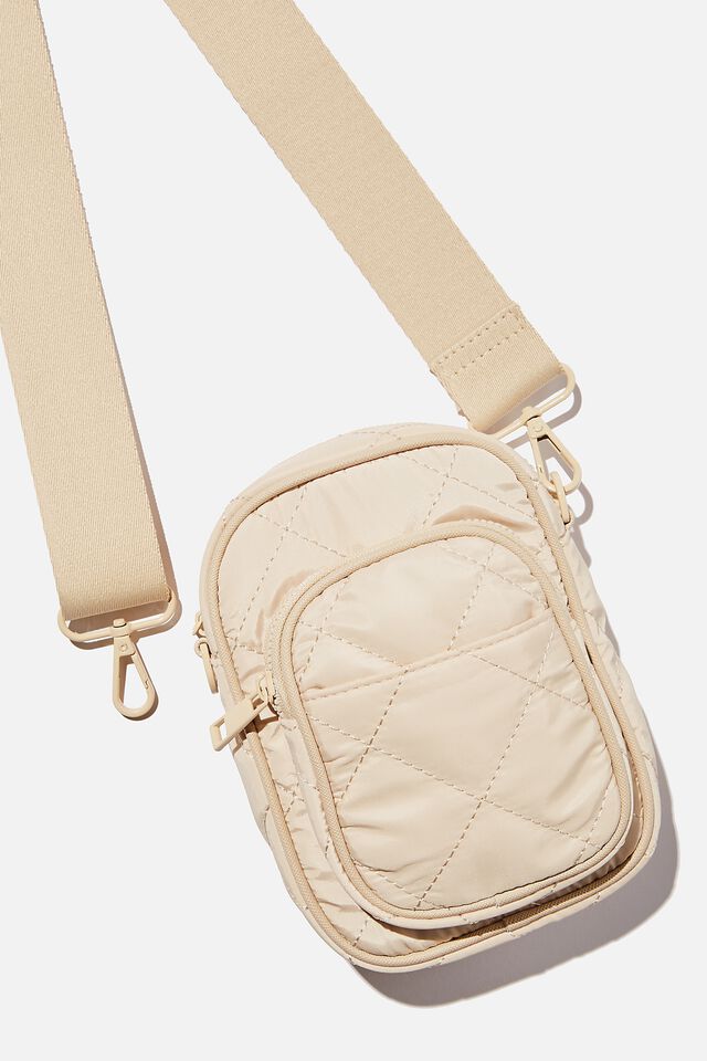 Nellie Camera Cross Body Bag, BUTTER QUILTED