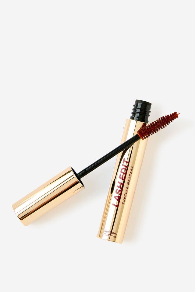 Lash Edit Tubular Mascara, BURGUNDY BABY