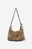 Alex Knotted Slouchy Tote, LEOPARD CANVAS - alternate image 1