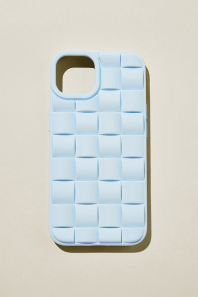 Phone Case Iphone 14, VIBE CHECK SOLID BLUE