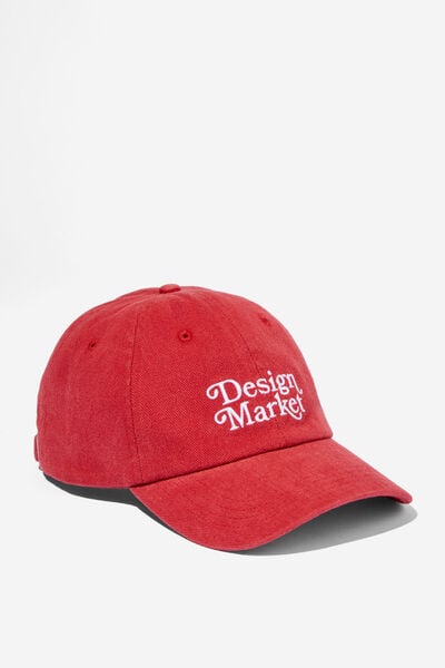 Classic Dad Cap, DESIGN MARKET/RED