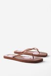 Square Toe Flip Flop, KALEA BROWN - example image 4