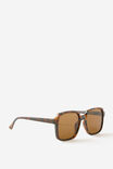 Georgia Oversized Square Sunglasses, DEEP TORT - example image 3