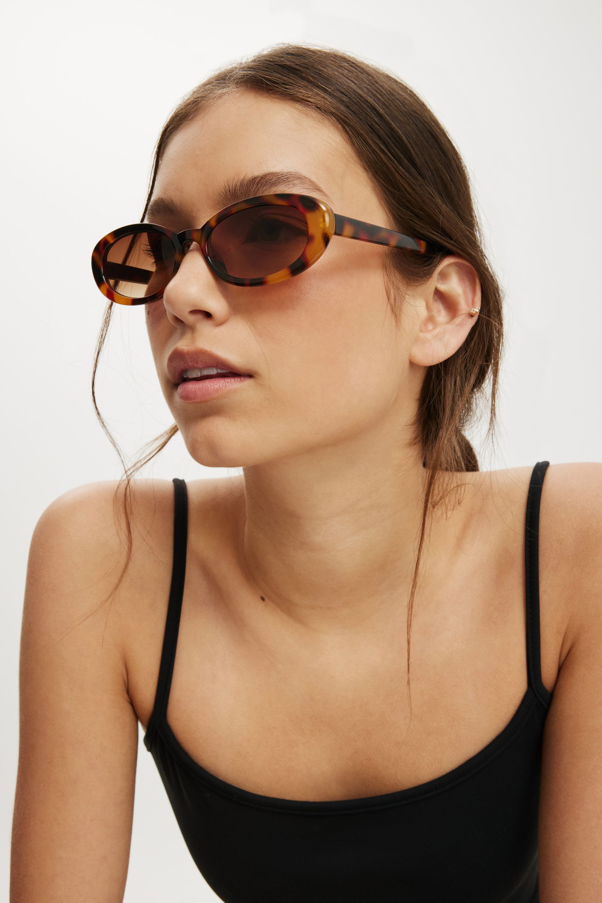 Ophelia Oval Sunglasses