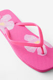Square Toe Flip Flop, KALEA DAHLIA PINK - example image 2