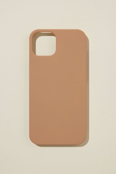 Solid Phone Case Iphone 13, CHESTNUT