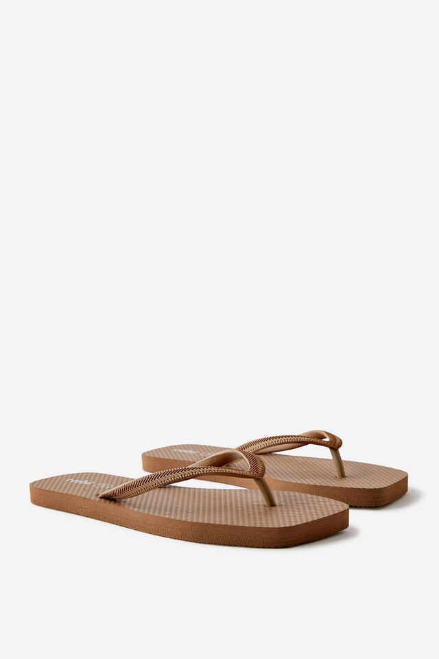 The Rubi Square Toe Flip Flop, ROEBUCK