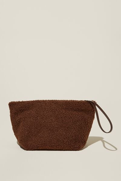 The Holiday Cosy Pouch, CHOC SHERPA