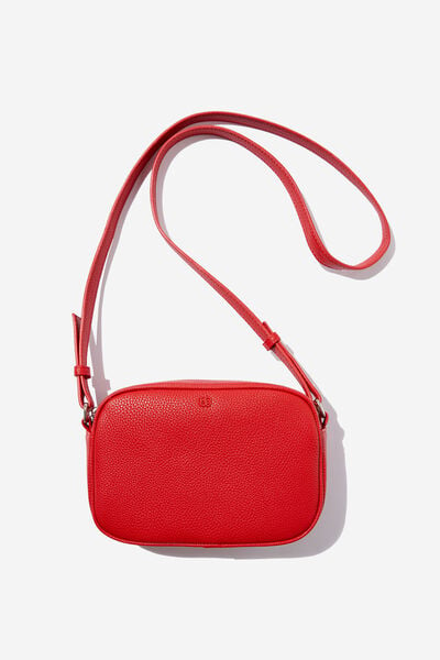 Rylie Cross Body Bag, SUMMER RED