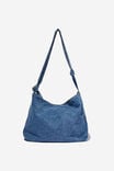 Alex Knotted Slouchy Tote, WASHED BLUE DENIM - alternate image 1