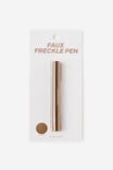Faux Freckle Pen, LIGHT BROWN - example image 2