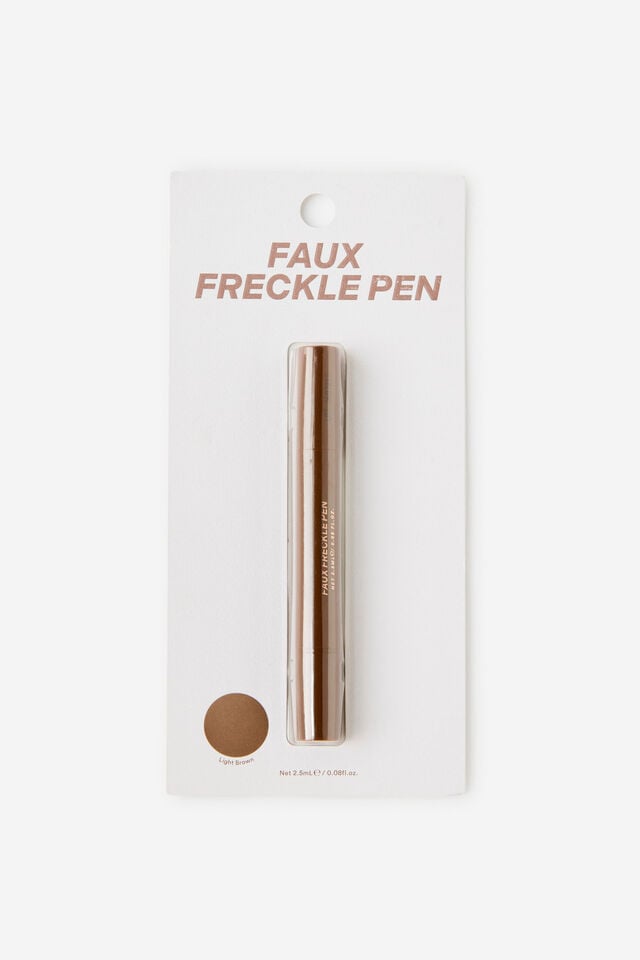 Faux Freckle Pen, LIGHT BROWN