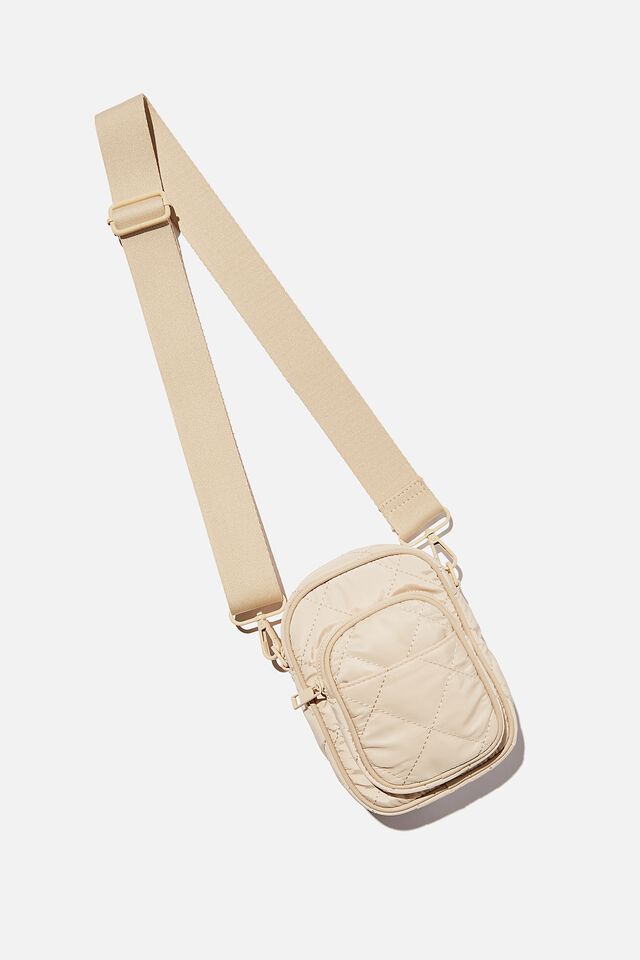 Nellie Camera Cross Body Bag, BUTTER QUILTED